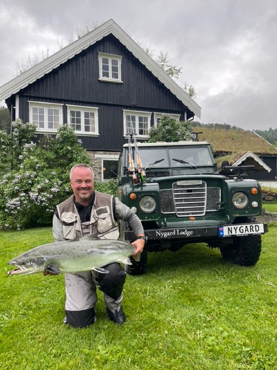 Frode Moen, 13,4 kg