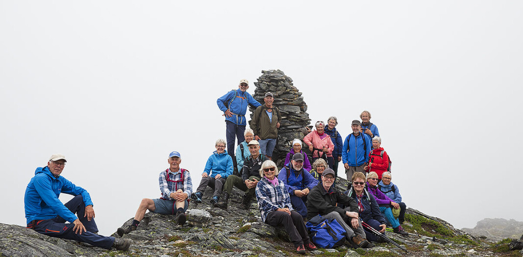 Alle 20 på Møkkelfjellet. Alle 20 på Møkkelfjellet.