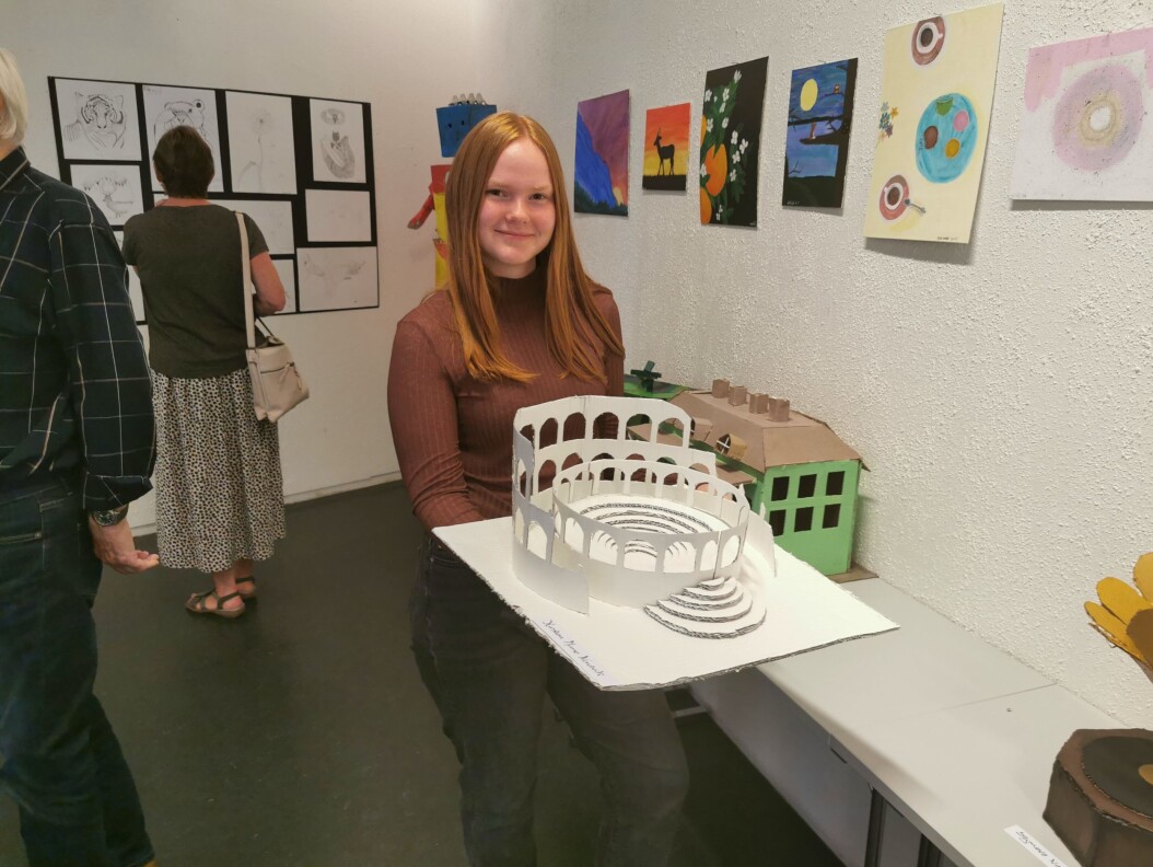 Rom var ikke bygd på en dag, det var heller ikke Kirsten Marie Nordviks kolosseum. En god porsjon tålmodighet og matematiske utregninger måtte til. Rom var ikke bygd på en dag, det var heller ikke Kirsten Marie Nordviks kolosseum. En god porsjon tålmodighet og matematiske utregninger måtte til.