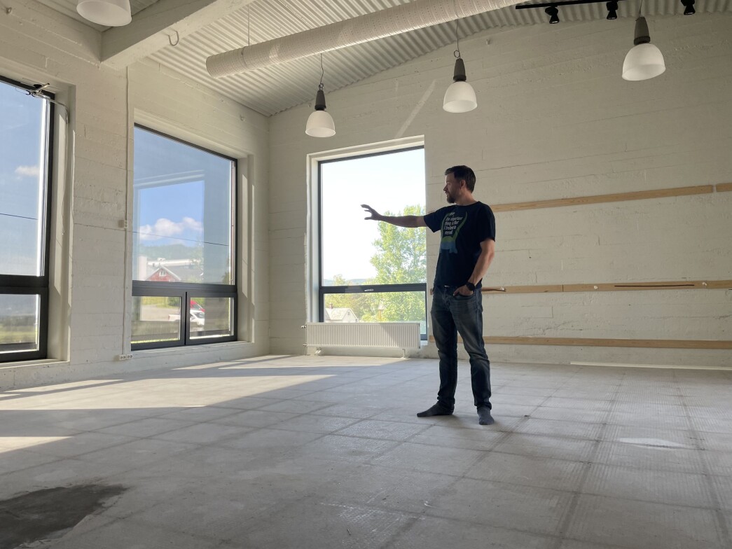 Håvard Håskjold og kona Hege Fiske har store planer for utvidinga av Trollheimen Klatresenter. Håvard Håskjold og kona Hege Fiske har store planer for utvidinga av Trollheimen Klatresenter.