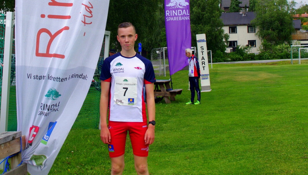 Magnus Øyen under Trollheimsløpet i 2021