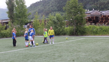 Birkestøl som instruerer Birkestøl som instruerer