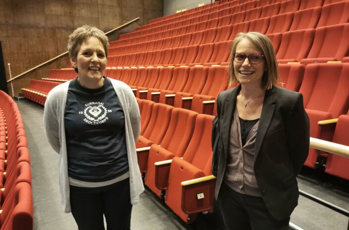 Vil ha nye medlemmer: Både leder i Surnadal Skolekorps Kristin Holten og leder i Kristiansund Skolekorps Bente Askestad jobber med rekruttering Vil ha nye medlemmer: Både leder i Surnadal Skolekorps Kristin Holten og leder i Kristiansund Skolekorps Bente Askestad jobber med rekruttering