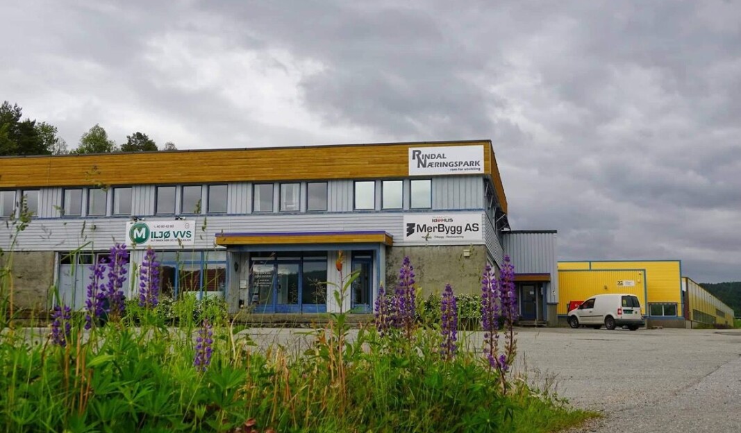 Rindal Næringspark. Rindal Næringspark.