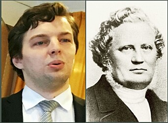 Erik Rosenius syng m.a. stoff av sin legendariske slektning Carl Olof Rosenius (1816-1868). (Montasje: Bernt G. Bøe). Erik Rosenius syng m.a. stoff av sin legendariske slektning Carl Olof Rosenius (1816-1868). (Montasje: Bernt G. Bøe).