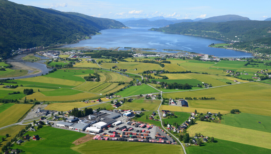 Pipelife Norges fabrikk i Surnadal. Pipelife Norges fabrikk i Surnadal.