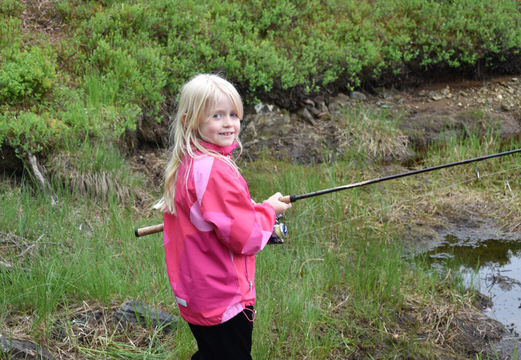 Ingrid Oline Gravvold Iversen (7) har tatt turen fra Kristiansund, og var på Nordmarka sammen med mamma Ella Gravvold og onkel John Skjølsvoll Gravvold Ingrid Oline Gravvold Iversen (7) har tatt turen fra Kristiansund, og var på Nordmarka sammen med mamma Ella Gravvold og onkel John Skjølsvoll Gravvold