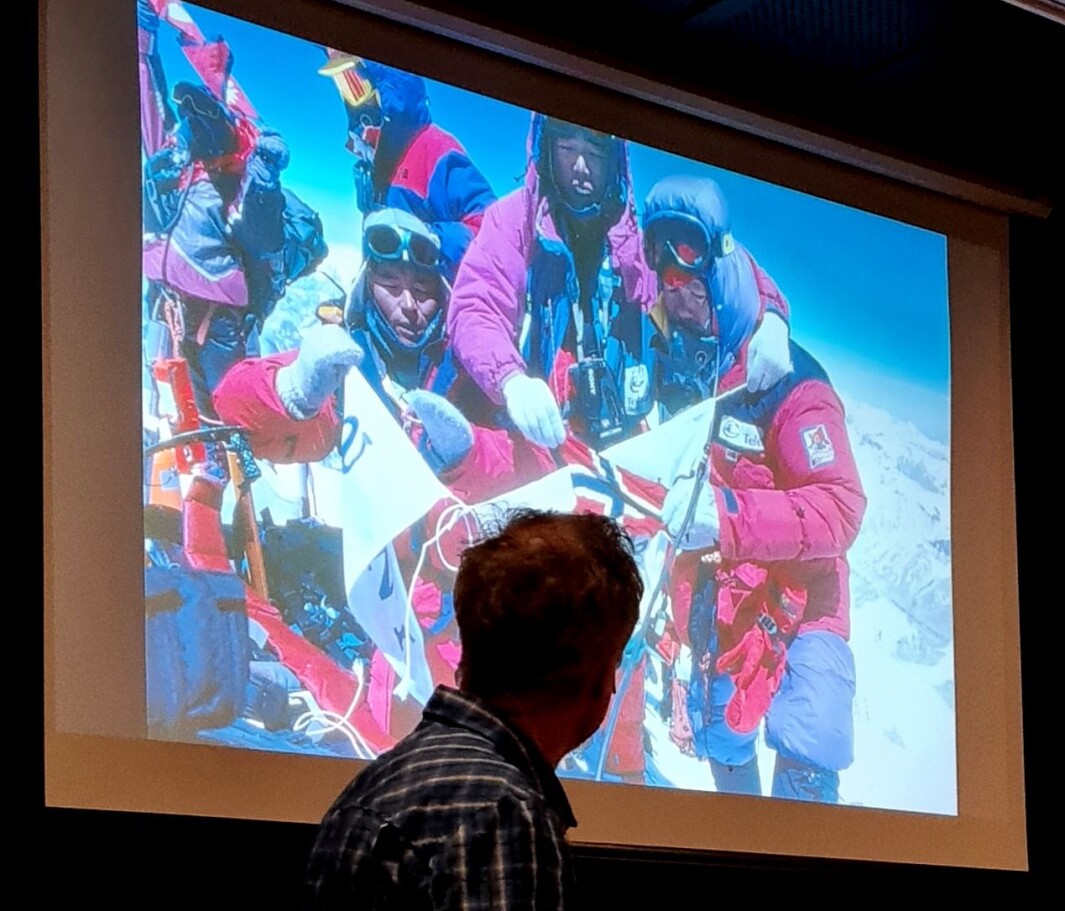 17. mai på Mt. Everest 17. mai på Mt. Everest