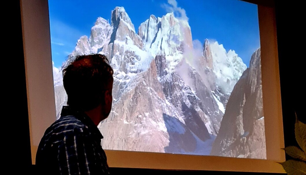 På fjelltur med fjellklatraren Olav Storli Ulvund På fjelltur med fjellklatraren Olav Storli Ulvund