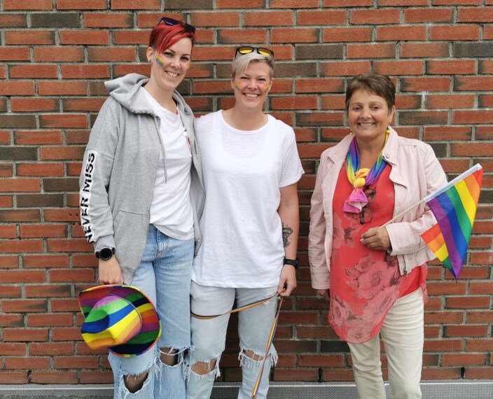 Gjensyn: Merete og Marie Elise Husby-Martinussen sammen med Lilly Gunn Nyheim Gjensyn: Merete og Marie Elise Husby-Martinussen sammen med Lilly Gunn Nyheim