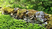 Fin steinmur ved allmannvegen Fin steinmur ved allmannvegen