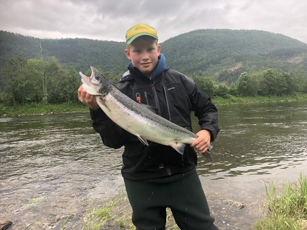 Ola Magnar Husby Tellesbø, 4.1kg, Tellesbø og Ranes Ola Magnar Husby Tellesbø, 4.1kg, Tellesbø og Ranes