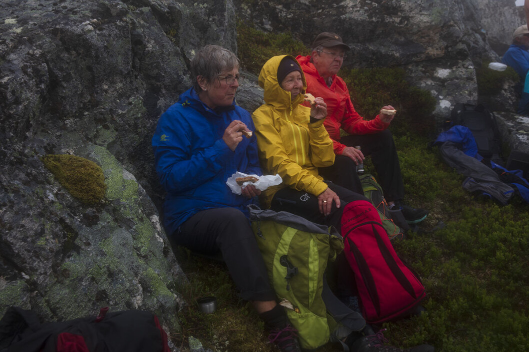 Kaffi og niste smakar godt i skoddeheimen Kaffi og niste smakar godt i skoddeheimen