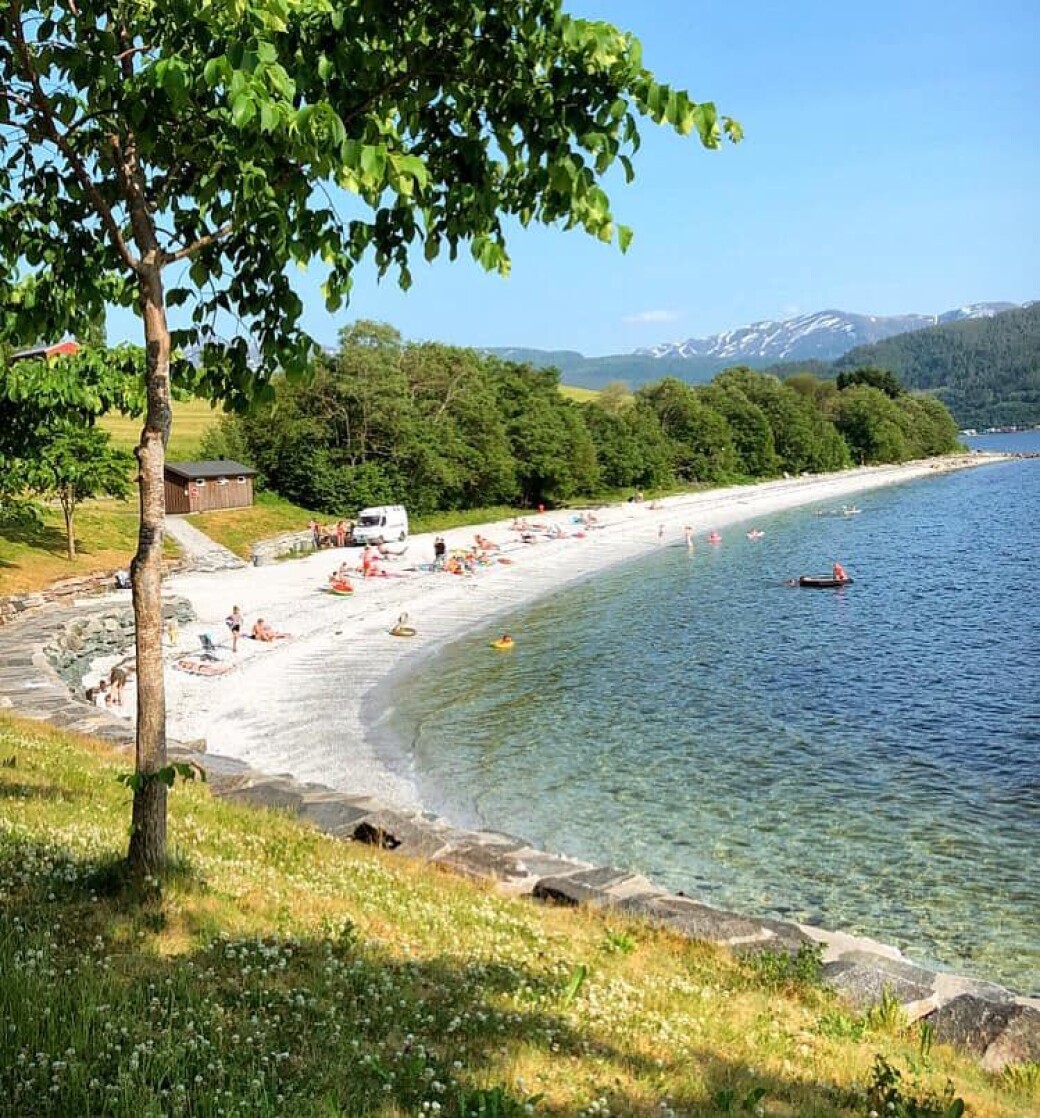 Kalkstranda i Surnadal Kalkstranda i Surnadal