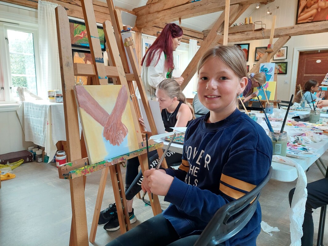 Anne Tonning Nergaard er inspirert av Inga Dalsegg. Anne Tonning Nergaard er inspirert av Inga Dalsegg.
