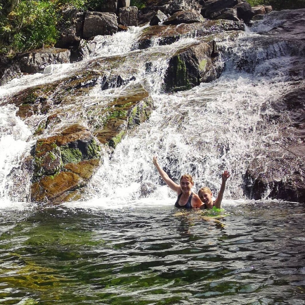 Engdalens eget badeland, Stampfossen 🤩 Engdalens eget badeland, Stampfossen 🤩