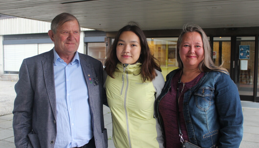 Reidar Brøske, Emily Stangvik og Annette Ranes Reidar Brøske, Emily Stangvik og Annette Ranes