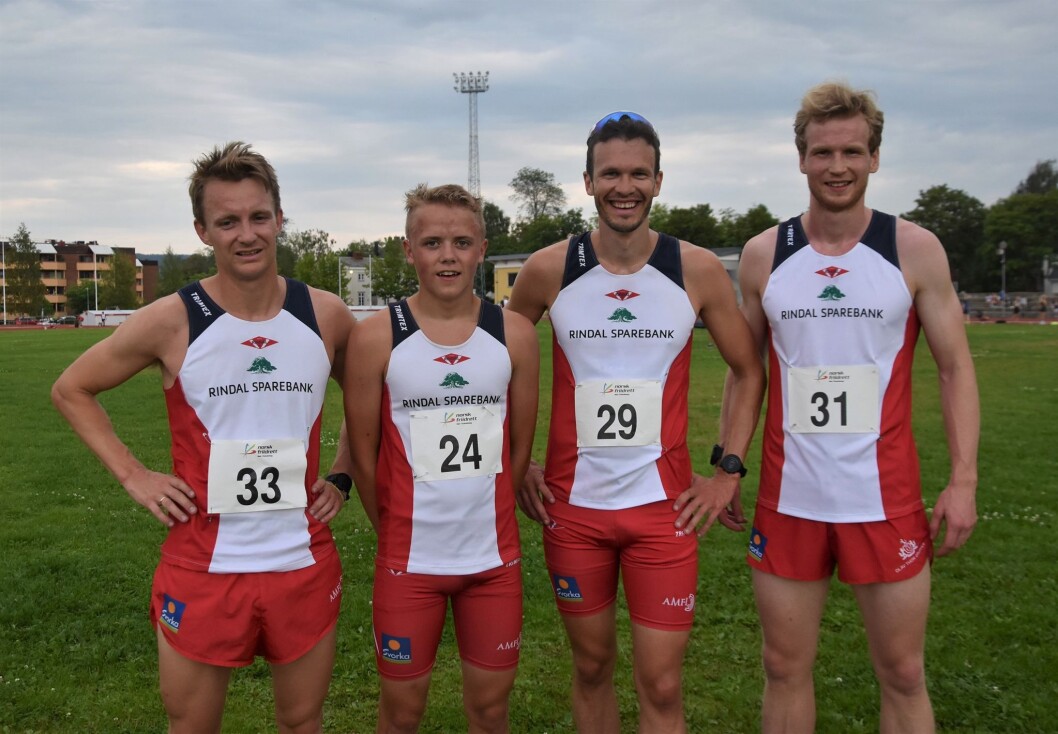 Fv: Markus Espelien, Olav Fugelsøy, Jo Trønsdal Bævre og Tølløv Lyngstad Fv: Markus Espelien, Olav Fugelsøy, Jo Trønsdal Bævre og Tølløv Lyngstad