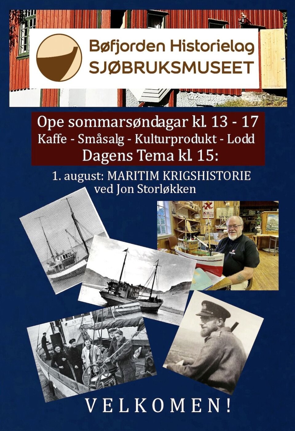 Maritim krigshistorie på museet