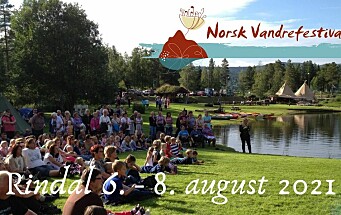 I dag sparkes Norsk Vandrefestival i Rindal i gang i strålende vær