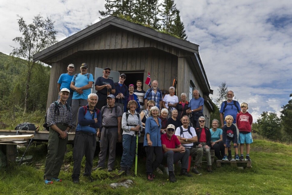 Flott tur til Torviksetra