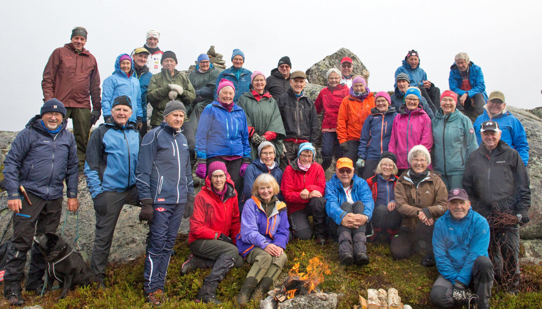 Litlraudfjellet i Rindal, 13. oktober 2020 Litlraudfjellet i Rindal, 13. oktober 2020