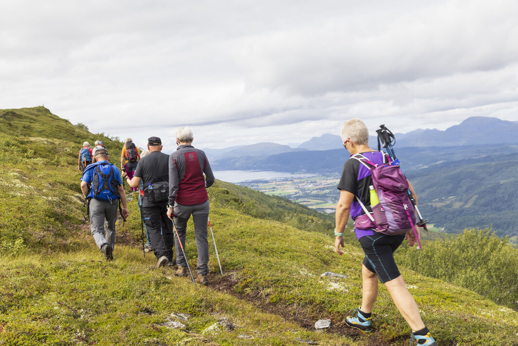 Arkivfoto frå ein tidlegare tur med Fjellgruppa. Arkivfoto frå ein tidlegare tur med Fjellgruppa.