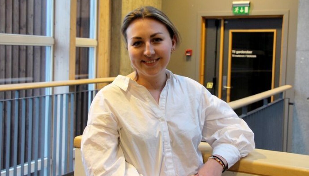 Tuva Telstad (25) er prosjektleiar for spelet Tuva Telstad (25) er prosjektleiar for spelet