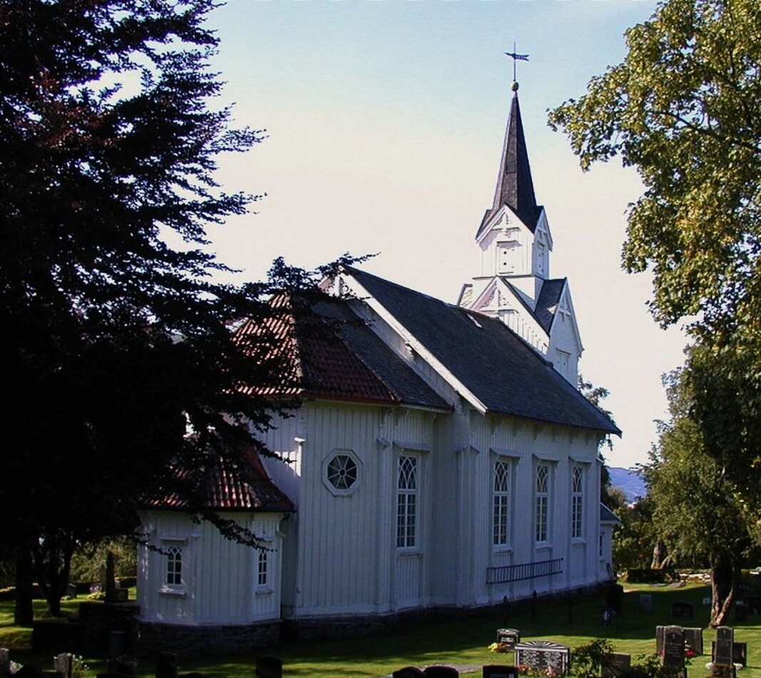 Øye kyrkje har 150-årsjubileum i år. Øye kyrkje har 150-årsjubileum i år.