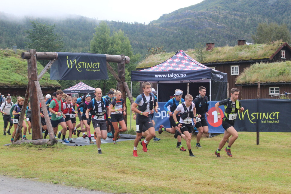Mange utøvere løp 29 km