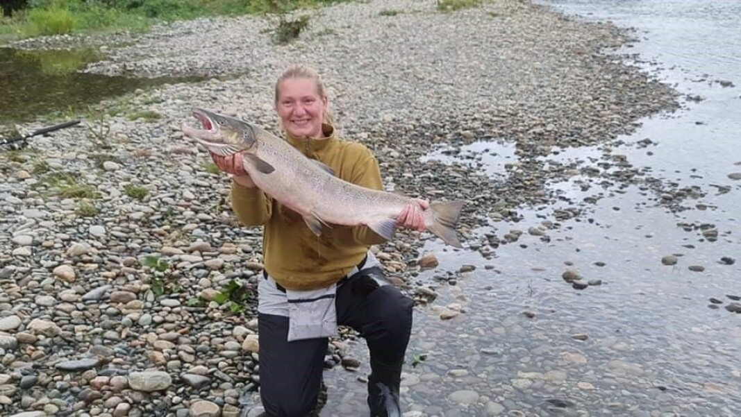 Ellen Myhre, 6.0 kg, Tellesbø og Ranes, wobbler Ellen Myhre, 6.0 kg, Tellesbø og Ranes, wobbler