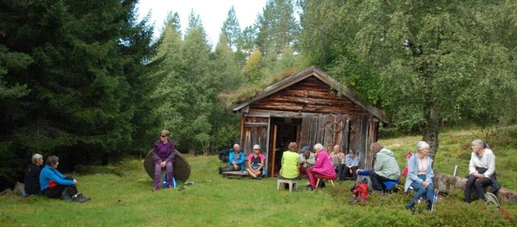 Fint med en pust i bakken etter motbakkene Fint med en pust i bakken etter motbakkene