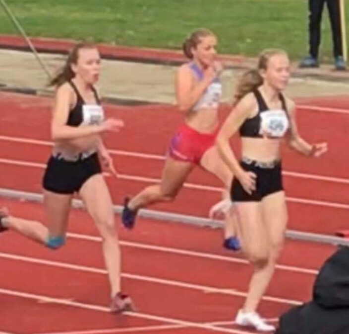 Nina Næss Bolme på 100m. Nina Næss Bolme på 100m.
