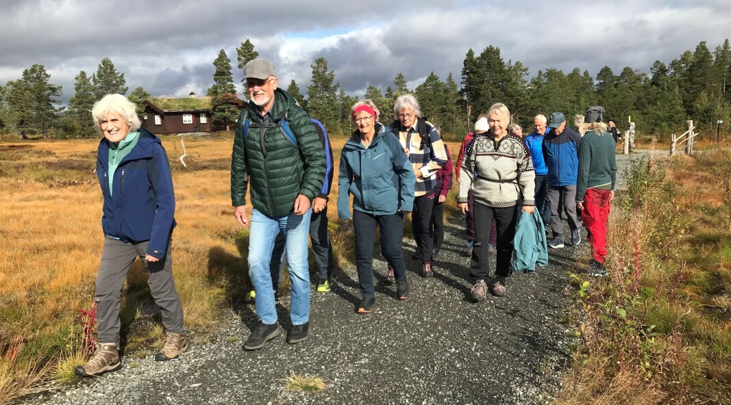 På tur innover. På tur innover.
