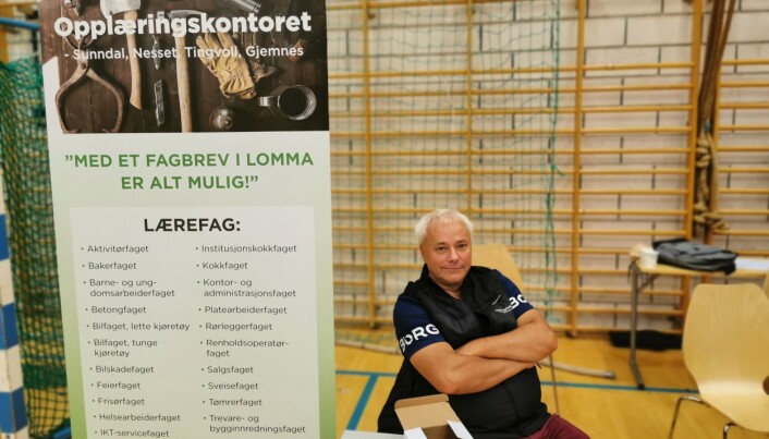 Egil Nedal fra Opplæringskontoret for Sunndal, Nesset og Tingvoll Egil Nedal fra Opplæringskontoret for Sunndal, Nesset og Tingvoll