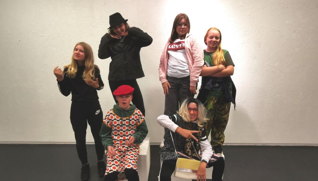 Kreativ gjeng som vil ha med flere: Bakerst til høyre Maya Botten, Eirin Husby Aamodt, Sunniva Haltli og Anna Lila Mogstad. Foran: Martin Øysteinsson Sollid og Håkon Lund Paulsen Kreativ gjeng som vil ha med flere: Bakerst til høyre Maya Botten, Eirin Husby Aamodt, Sunniva Haltli og Anna Lila Mogstad. Foran: Martin Øysteinsson Sollid og Håkon Lund Paulsen