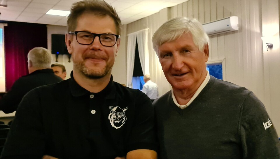 Karstein Mauset fekk møte hoppidolet sitt, Bjørn Wirkola.