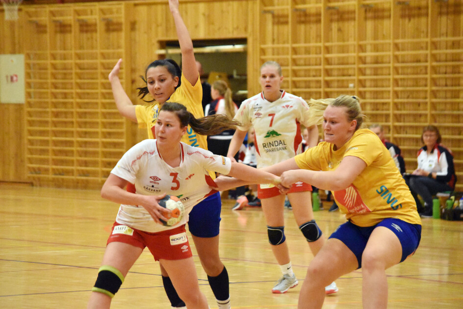 Malin Bjørnås i aksjon mot Sandnessjøen i 2019