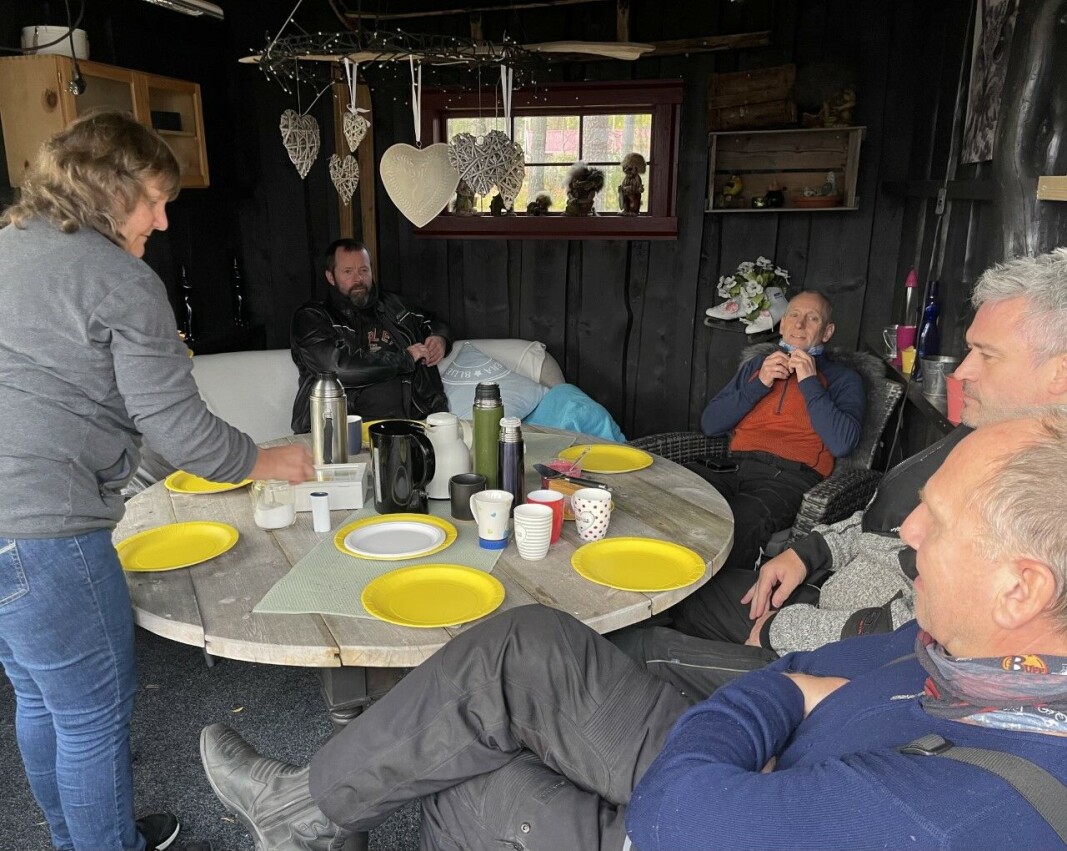 Onsdagstur til Frillsjøen og kaffelag på hytta til Eivind og Vigdis Onsdagstur til Frillsjøen og kaffelag på hytta til Eivind og Vigdis