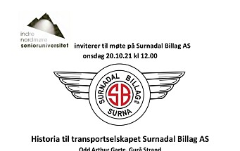 Historia til Surnadal Billag - Transportselskapet og kunstprosjektet