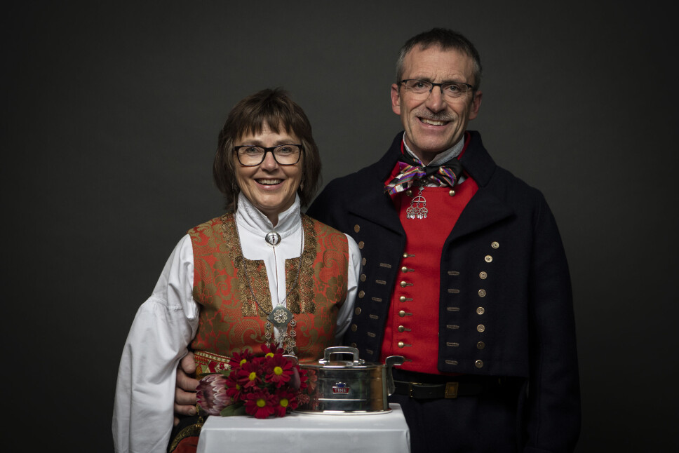 Birgitte Kattem og Eirik Landsem.