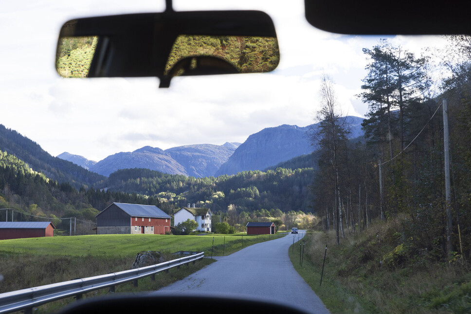 På tur til Tjønnmyra.