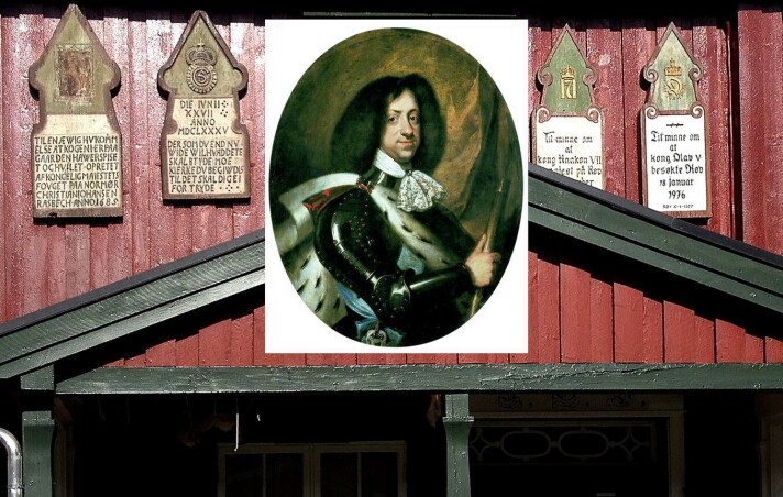Kong Christian V gjesta Surnadalen og overnatta på Røv i juni 1685. Kong Christian V gjesta Surnadalen og overnatta på Røv i juni 1685.