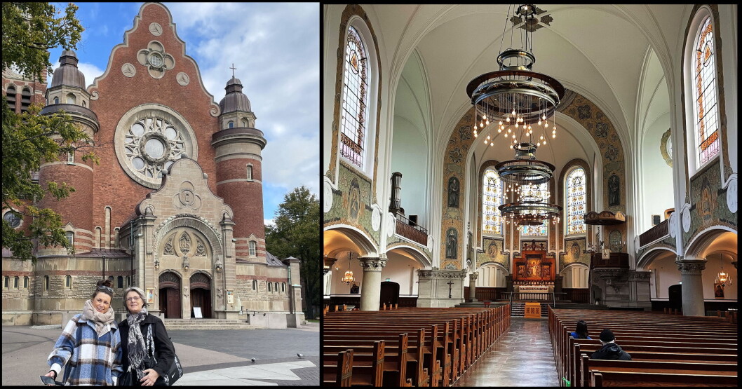 Glimt frå St. Johanneskyrkan i Malmö. Glimt frå St. Johanneskyrkan i Malmö.