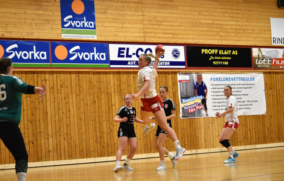 Maja Reitan scorer ett av sine tre mål