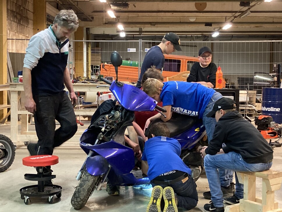 Åpent mekkeverksted for ungdom