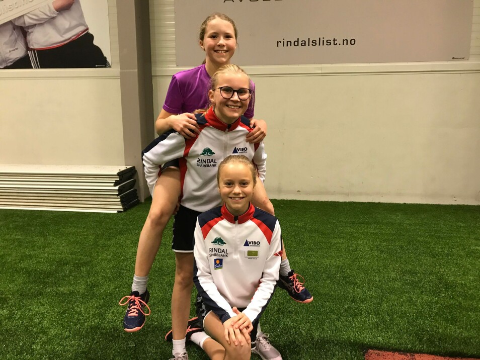 Litt køståing toler desse jentene, Ingrid Svanem, Linnea Smevoll-Svinsås og Anne Bolme Nonstad