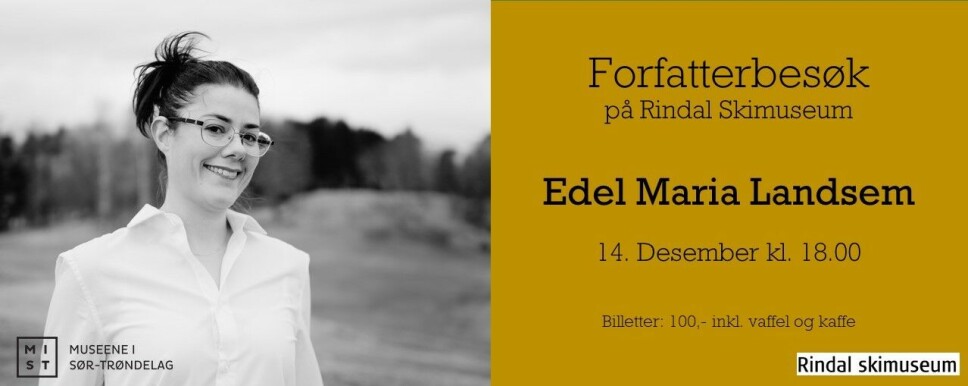 Forfatterbesøk med Edel Maria Landsem