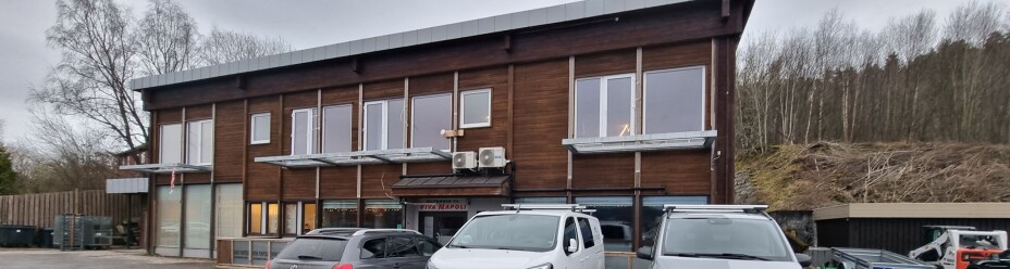 Fasadeendring. Ny kledning er på plass