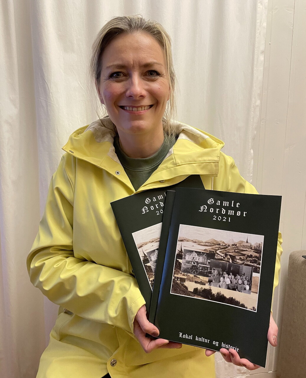 Sekretær i Bøfjorden Historielag, Gunnhild Vetleseter Bøe, gler seg til å dele årets «Gamle Nordmør» med mange lesarar i bygd og by. Sekretær i Bøfjorden Historielag, Gunnhild Vetleseter Bøe, gler seg til å dele årets «Gamle Nordmør» med mange lesarar i bygd og by.
